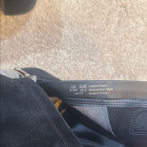 Sam Edelman Black Suede Ankle Booties - Picture 5 of 5